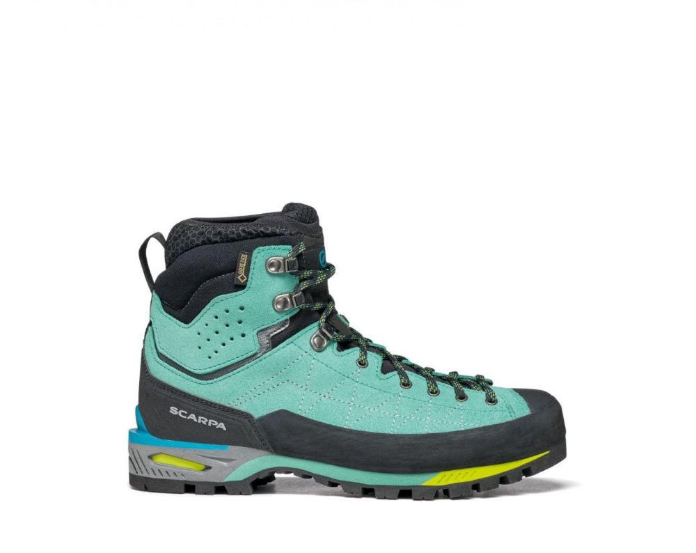 SCARPA BOOTS WOMEN'S ZODIAC TECH GTX-Green Blue