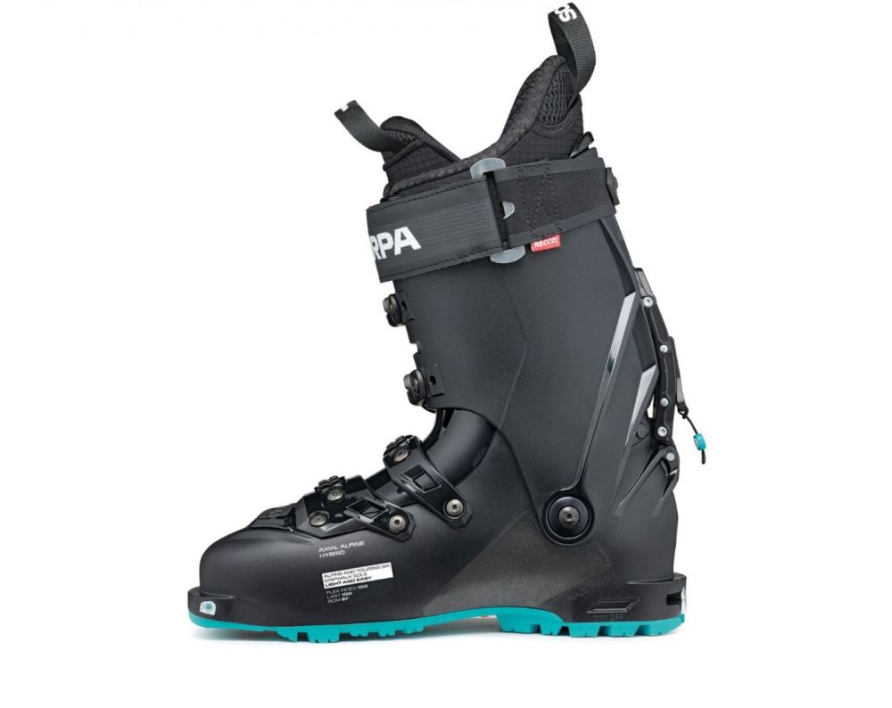 SCARPA BOOTS WOMEN'S 4-QUATTRO SL-Black/Lagoon