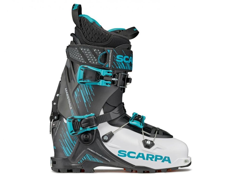 SCARPA BOOTS MEN'S MAESTRALE RS (FALL 2022)-Anthracite/Azure