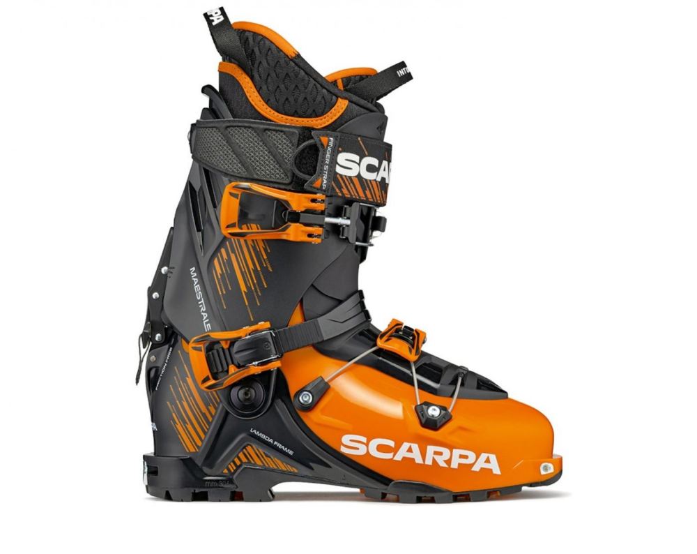 SCARPA BOOTS MEN'S MAESTRALE (FALL 2022)-Orange/Black