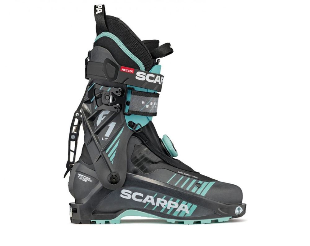 SCARPA BOOTS WOMEN'S F1 LT-Carbon/Aqua