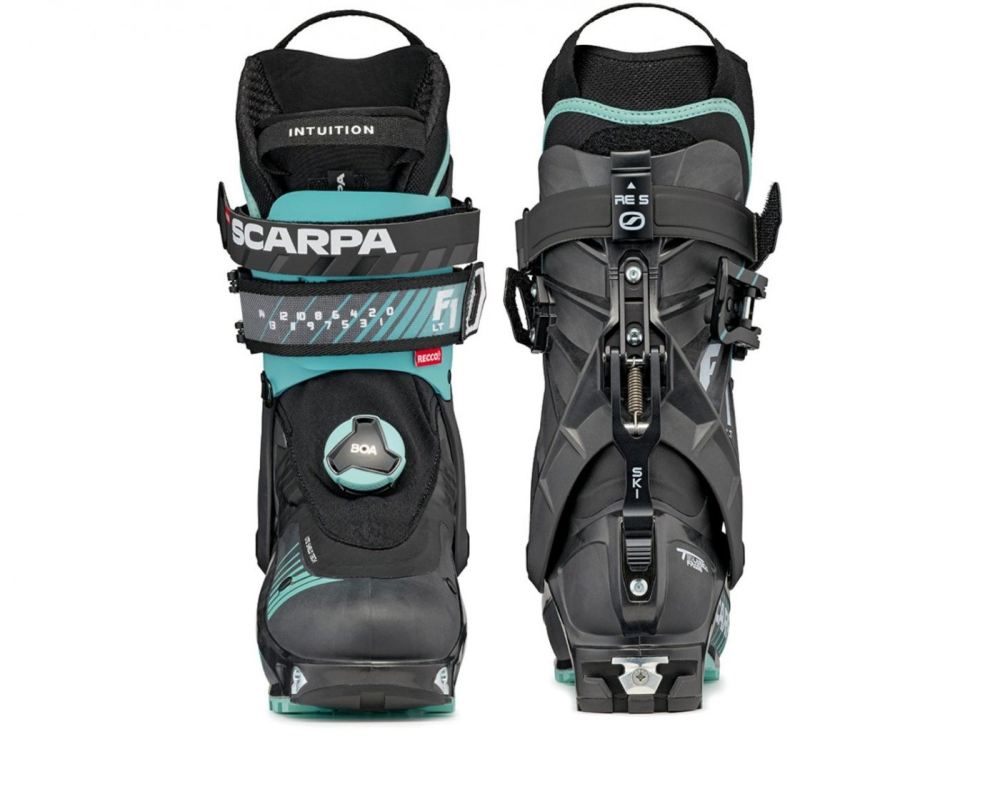 SCARPA BOOTS WOMEN'S F1 LT-Carbon/Aqua