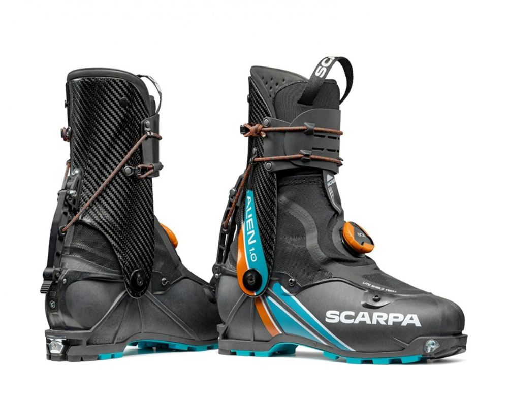 SCARPA BOOTS MEN'S ALIEN 1.0-Carbon Black - Click Image to Close