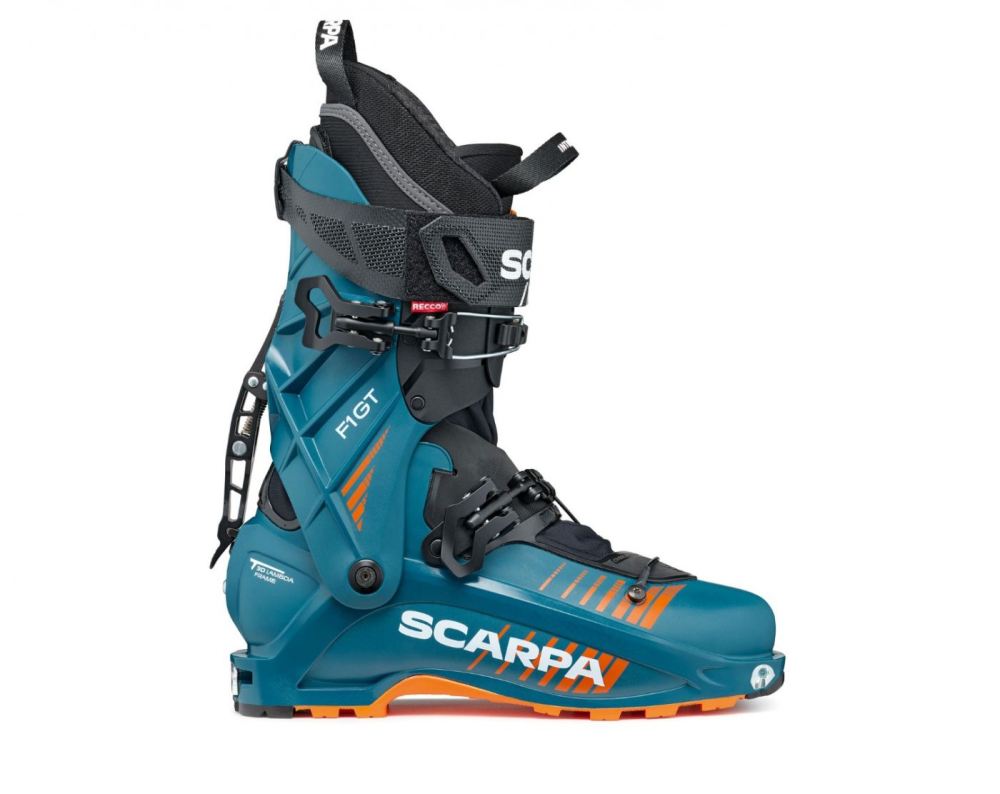 SCARPA BOOTS MEN'S F1 GT-Petrol/Orange