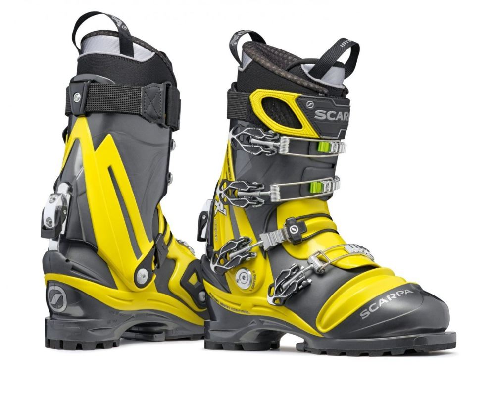 SCARPA BOOTS MEN'S TX COMP-Anthracite/Acid Green - Click Image to Close