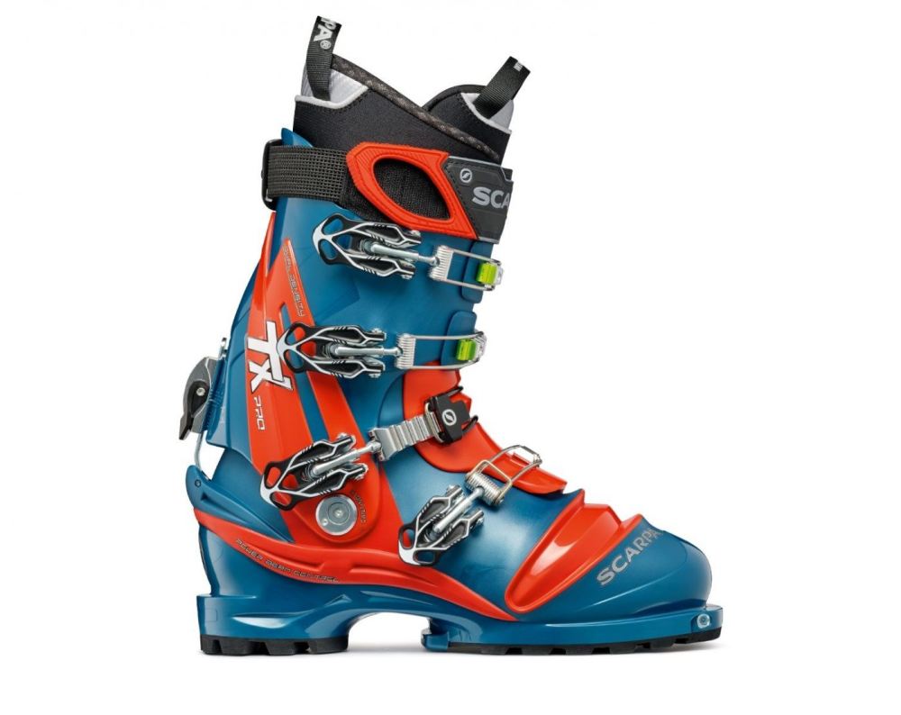 SCARPA BOOTS MEN'S TX PRO-Lyons Blue/Red Orange