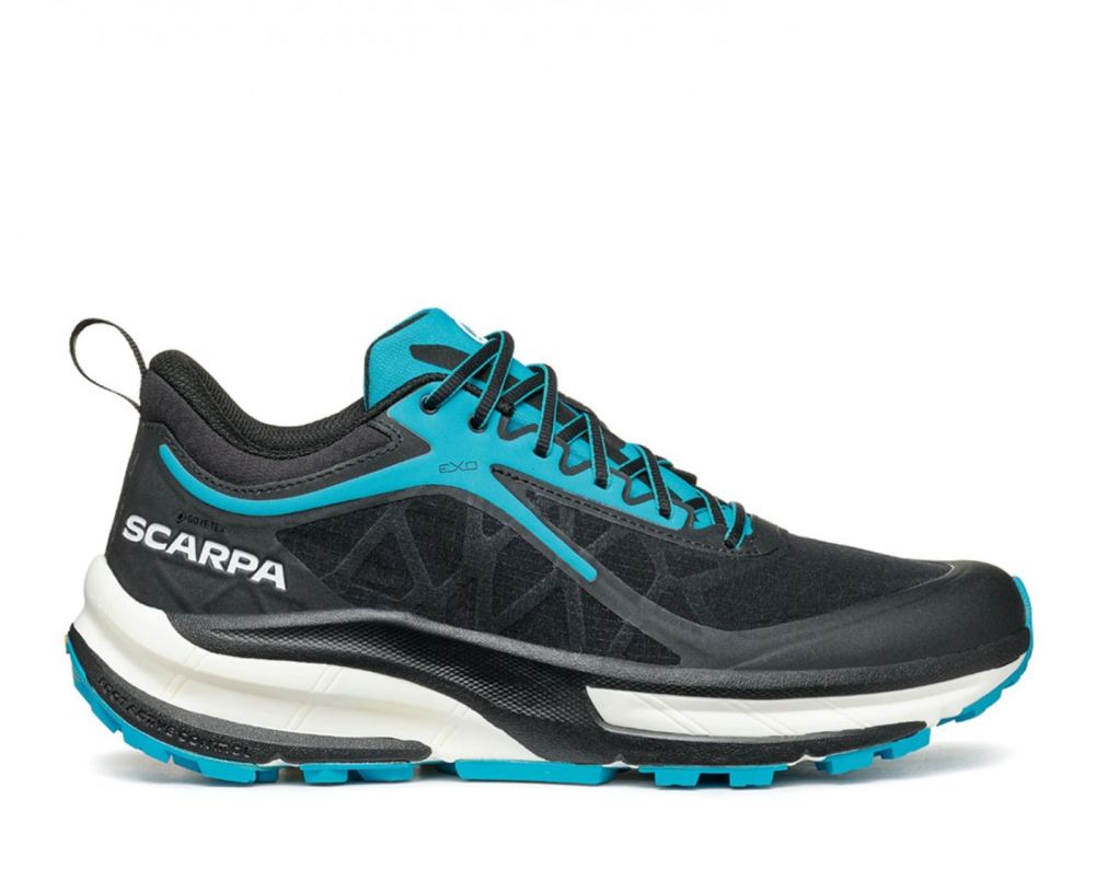 SCARPA BOOTS MEN'S GOLDEN GATE ATR GTX-Black/Azure