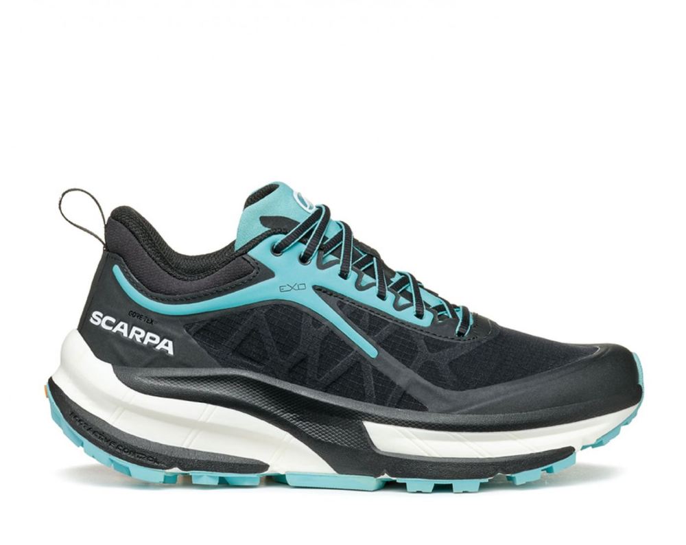 SCARPA BOOTS WOMEN'S GOLDEN GATE ATR GTX-Black/Aruba Blue