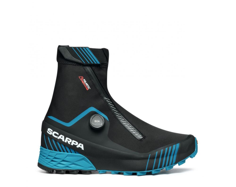 SCARPA BOOTS MEN'S RIBELLE RUN KALIBRA G-Black/Azure