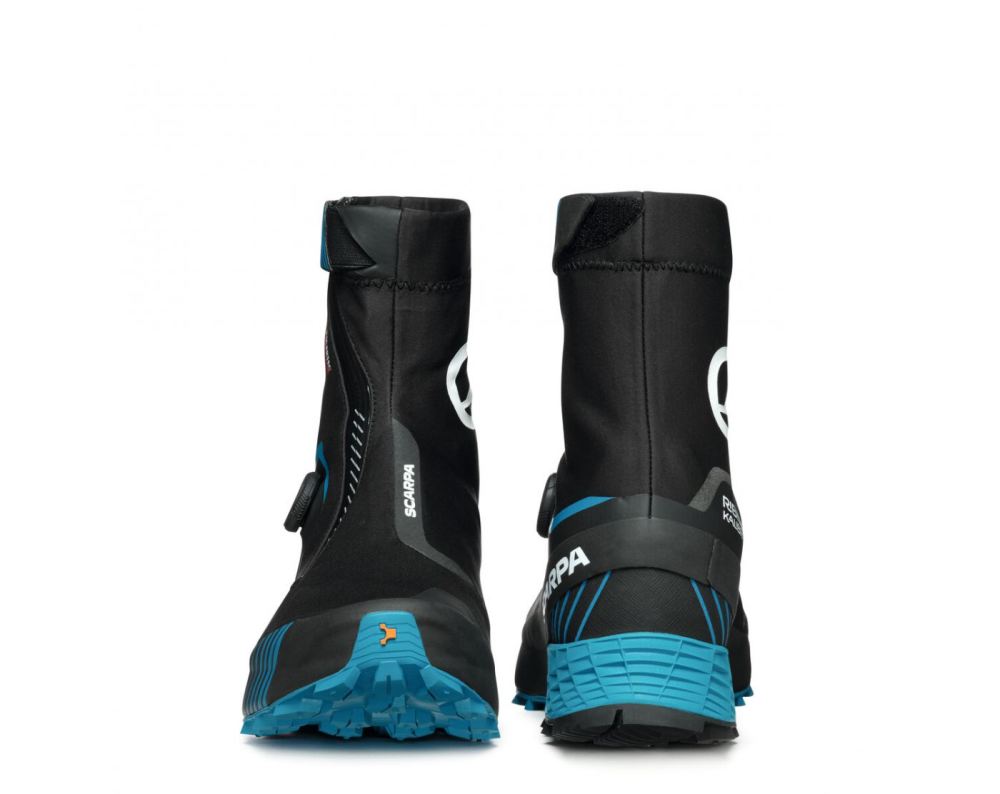 SCARPA BOOTS MEN'S RIBELLE RUN KALIBRA G-Black/Azure