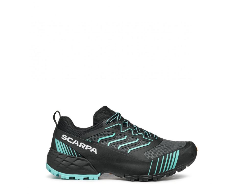 SCARPA BOOTS WOMEN'S RIBELLE RUN XT-Gray/Aqua Sky