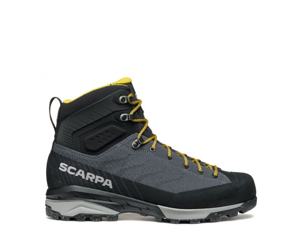 SCARPA BOOTS MEN'S MESCALITO TRK PLANET GTX-Gray/Curry