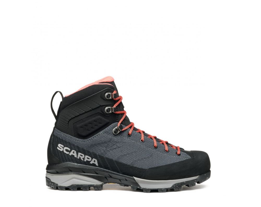 SCARPA BOOTS WOMEN'S MESCALITO TRK PLANET GTX-Grey/Coral