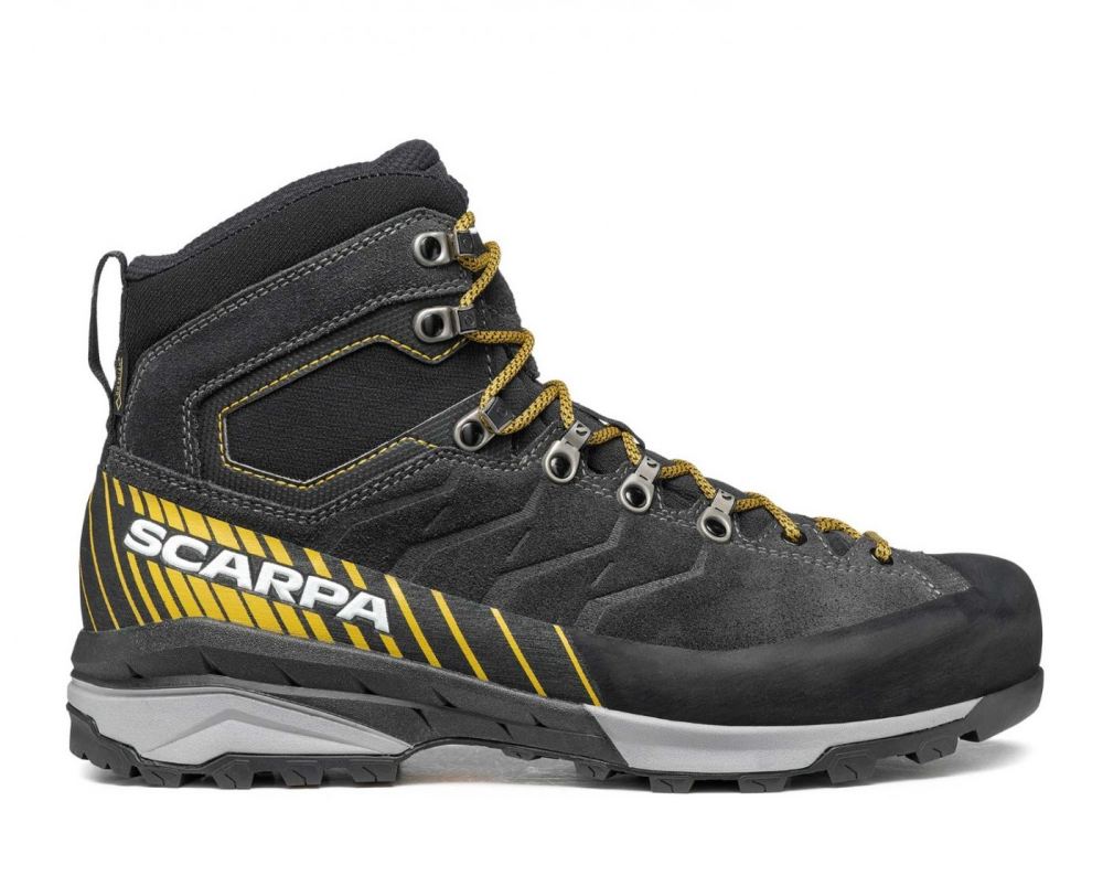 SCARPA BOOTS MEN'S MESCALITO TRK GTX-Dark Anthracite/Mustard