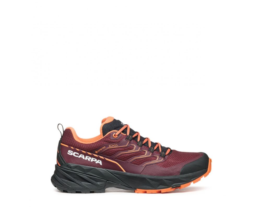 SCARPA BOOTS WOMEN'S RUSH 2 GTX-Burgundy/Dusty Orange