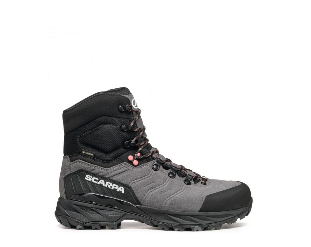 SCARPA BOOTS WOMEN'S RUSH POLAR GTX (NEW)-Smoke/Coral