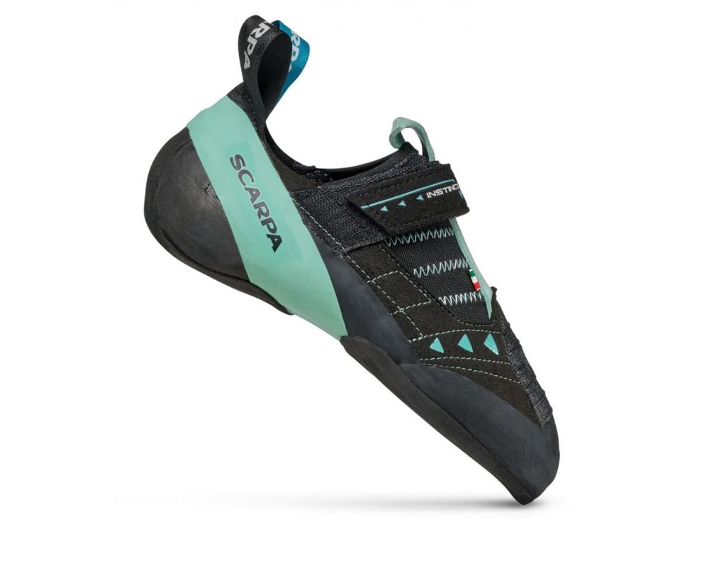 SCARPA BOOTS WOMEN'S INSTINCT VS-Black/Aqua