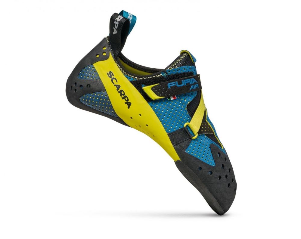 SCARPA BOOTS WOMEN'S FURIA AIR-Baltic Blue/Yellow