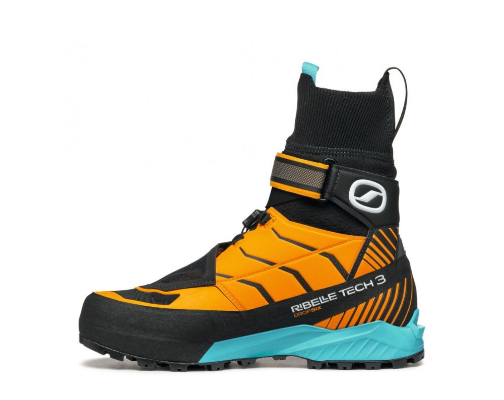 SCARPA BOOTS MEN'S RIBELLE TECH 3 HD-Black/Bright Orange