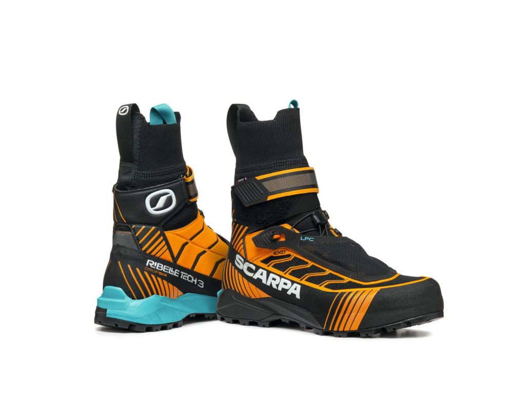 SCARPA BOOTS MEN'S RIBELLE TECH 3 HD-Black/Bright Orange