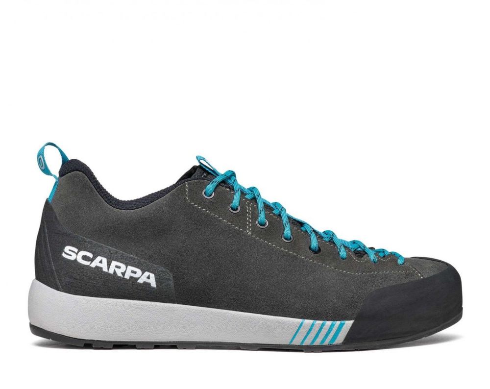 SCARPA BOOTS MEN'S GECKO-Shark/Azure